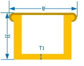 Glasfaser-FRP-GFRP-FRP-Kabelhalterungsstange