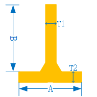 Fiberglas GFRP FRP Winkel T-förmiger Stahl für Wandkielstützkabelhalterung FT-ATS12