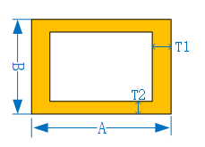 Fiberglas-GFRP-FRP-Vierkantrohr für Geländer, Handläufe, Zäune, Regal, Plattform, Skelett, Ausrüstungsunterstützung FT-ST120a