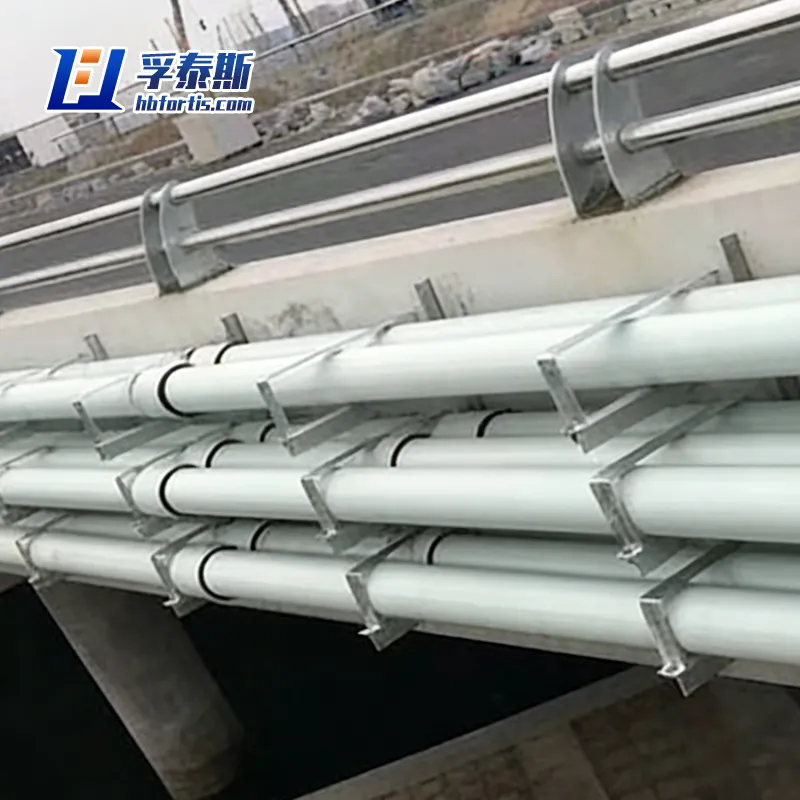 Fiberglas-GFRP-FRP-Kabelrohr f&uuml;r Br&uuml;cke &uuml;ber den Fluss K&uuml;stenchemiefabrik FT-CC1