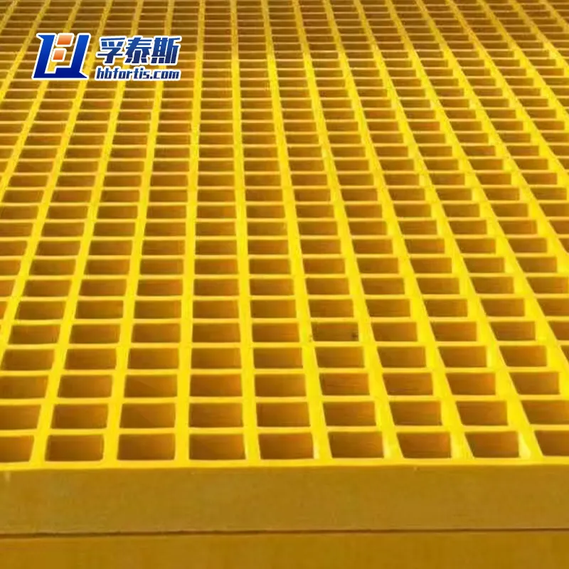 Fiberglas-GFRP-FRP-Gittergitter f&uuml;r Offshore-&Ouml;lplattform FT-G5025b an chinesischen Hersteller