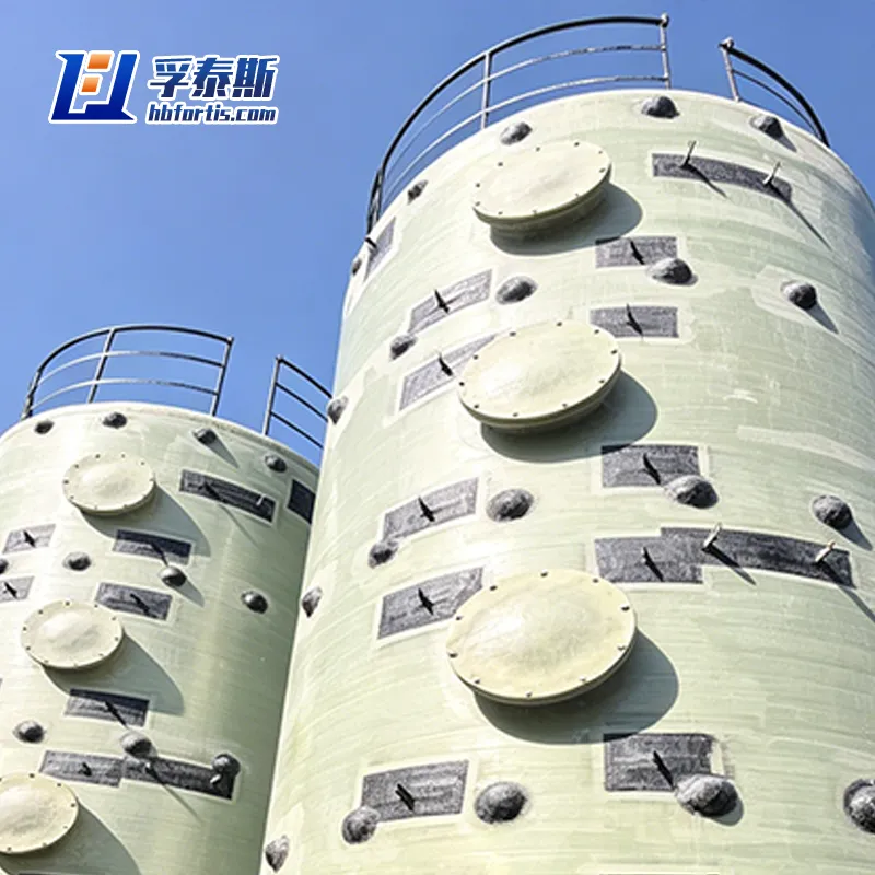 Fiberglas-GFK-FRP-Waschturm f&uuml;r giftige Gase FT-ST4 an China-Exporteur