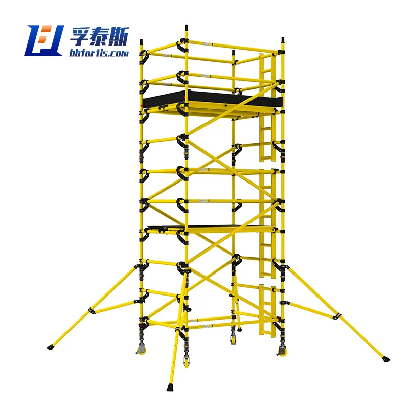 Fiberglass GFRP FRP Scaffolding for safe electrical chemical work FT-S2