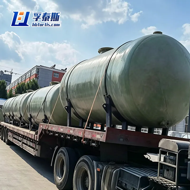 FRP Horizontal Storage Tanks