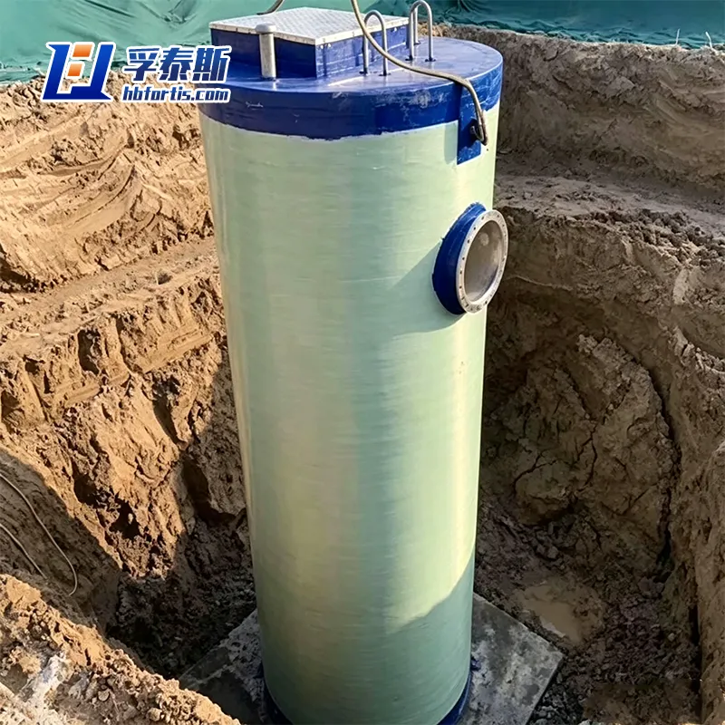 GFRP Integrated Prefabricated Pumping Station | China Factory-Direct Exporter FT-PPS5