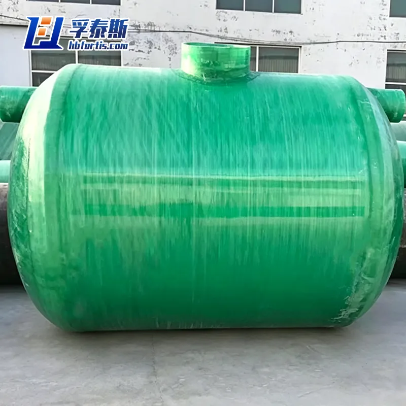 GRP Domestic Sewage Treatment Plant Exporter &ndash; Underground & Odor-Free  FT-DSTE3
