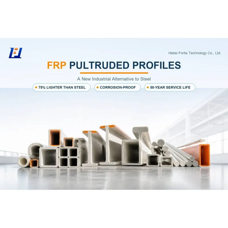 FRP Pultruded Profiles: A New Industrial Alternative to Steel